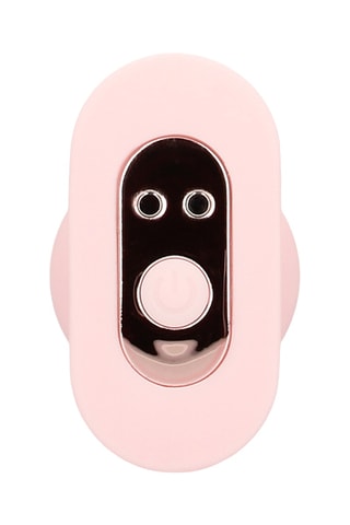 Plug vibrant télécommandé Velvet - Rose - 8,5 cm