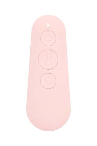 Plug vibrant télécommandé Velvet - Rose - 8,5 cm