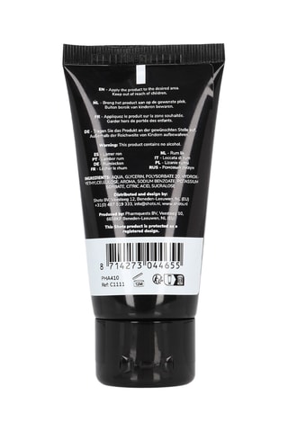 Gel corporel goût Rhum - 50 ml