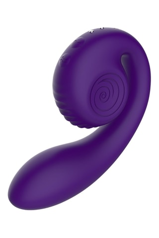 Stimulateur Dual G-Spot Stimulator Gizi - Violet - 12 cm