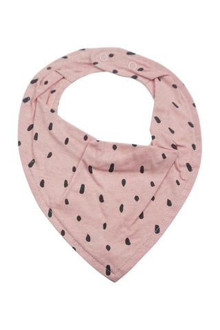 3 bavoirs - Blanc, rose et noir