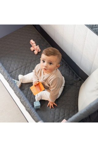 Lit de voyage cododo - Dès la naissance - Jusqu'à 15 kg - Gris