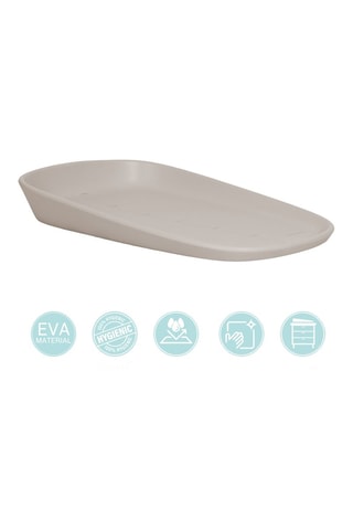 Matelas à langer - 69 x 44 x 11 cm - Dès la naissance - Gris