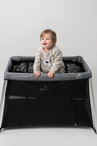 Lit parapluie pliable - Dès la naissance - Jusau'à 13 kg - Noir