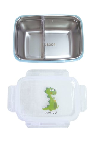 Gourde en tritan sans BPA et boîte à goûter en acier inoxydable - Dès 4 mois