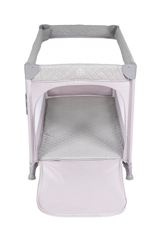 Lit de voyage cododo - Dès la naissance - Jusqu'à 15 kg - Blanc et gris