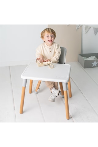 Table et chaise haute évolutive - Dès 6 mois - Jusqu'à 15 kg