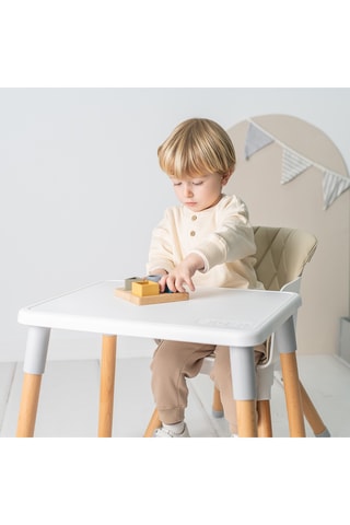 Table et chaise haute évolutive - Dès 6 mois - jusqu'à 15 kg