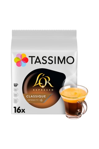 80 monodosis Tassimo - L'Or Café Espresso Clásico - 5 x 16 cápsulas