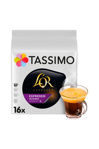 80 monodosis Tassimo - L'Or Café Espresso Intenso - 5 x 16 cápsulas