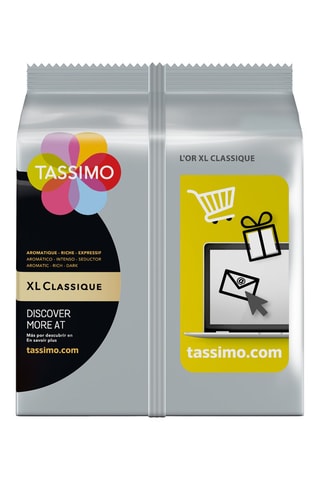 80 monodosis Tassimo - L'Or Café XL Clásico - 5 x 16 cápsulas