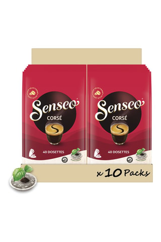 400 monodosis Senseo - Intenso - 10 x 40 cápsulas