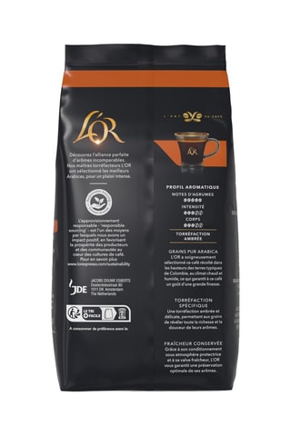 6 x 500 g - Café en grano L'Or Colombia - Intensidad 7