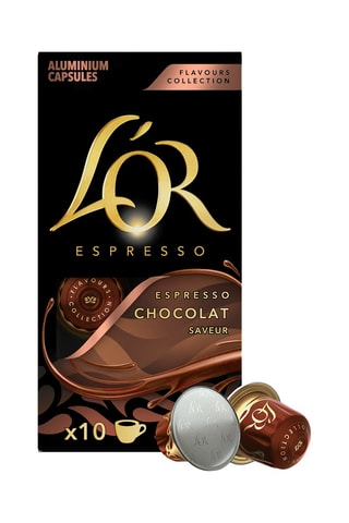 100 cápsulas - Café Chocolate - 10 x 10 cápsulas L'Or Espresso