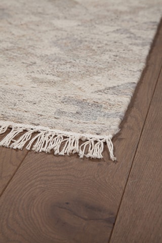 Tapis en laine Kilim Zagros - Beige