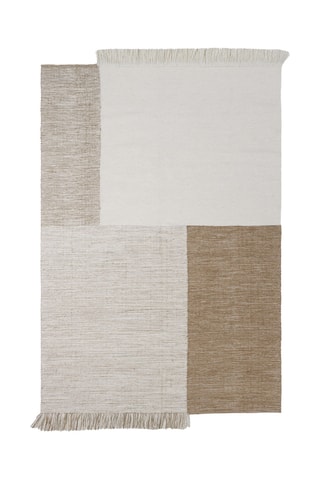 Tapis en laine Jumble - Gris clair chiné