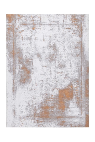Tapis New Argentella - Ivoire et orange