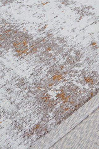 Tapis New Argentella - Ivoire et orange