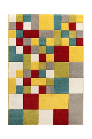 Tapis Allegra - Jaune et vert