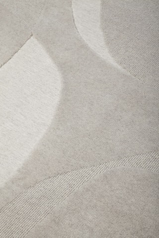 Tapis en laine Clay Des - Beige