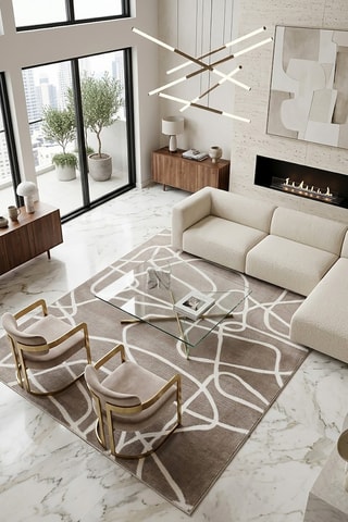 Tapis Mito - Taupe