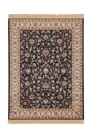 Tapis Farshian Hereke - Bleu marine