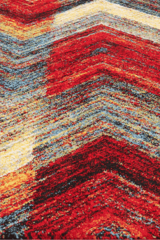 Alfombra - Rojo y azul