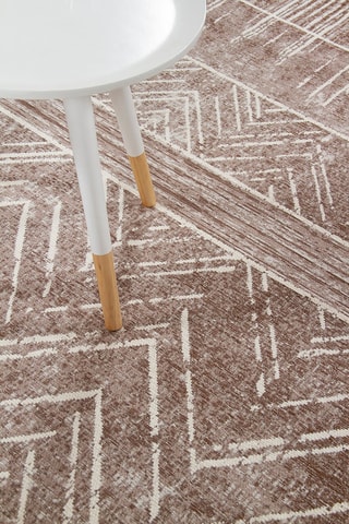 Alfombra New Argentella 9 - Topo y blanco