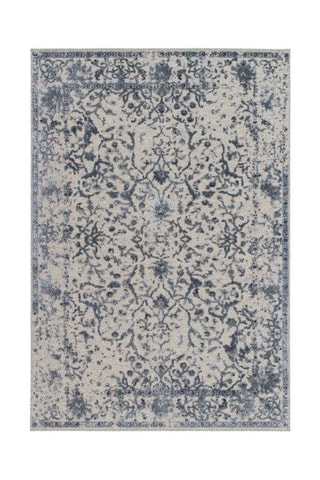 Alfombra de lana Mayfair Vintage - Azul marino