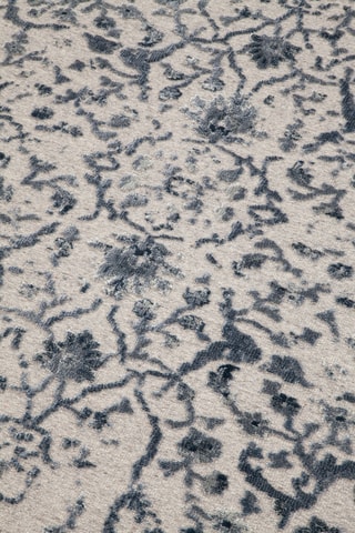 Alfombra de lana Mayfair Vintage - Azul marino