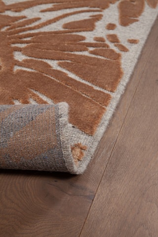 Alfombra de lana Mayfair Modern - Marrón