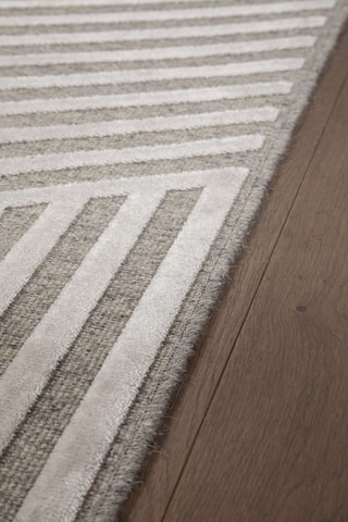 Alfombra de lana Mayfair Modern - Gris