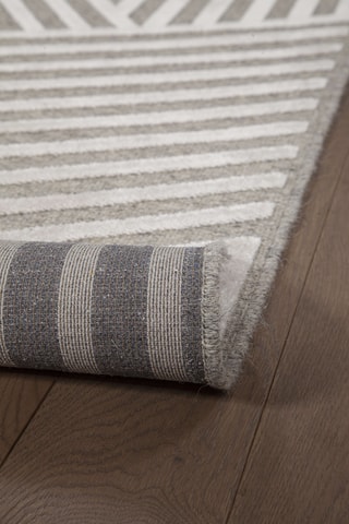 Alfombra de lana Mayfair Modern - Gris