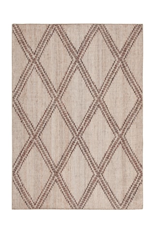 Tapis en laine Istinto C - Beige chiné