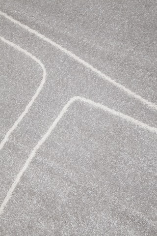Tapis Atelier - Gris et blanc