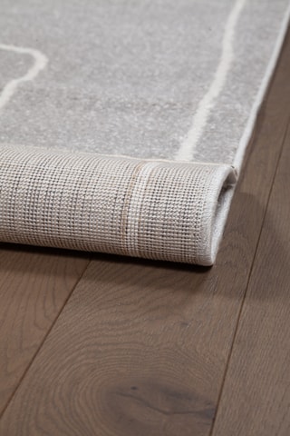 Tapis Atelier - Gris et blanc