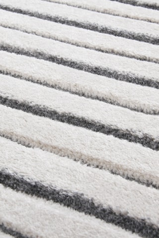 Alfombra Handcarved D - Gris claro