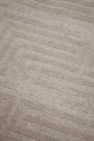 Tapis en laine Clay Des - Beige