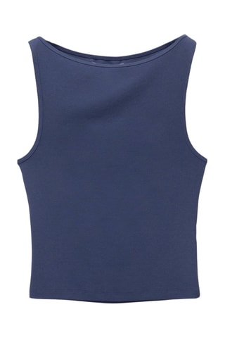 Top - Bleu marine