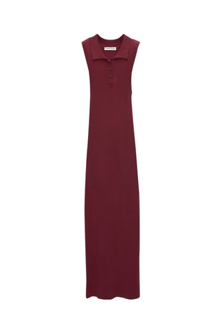 Robe polo - Bordeaux