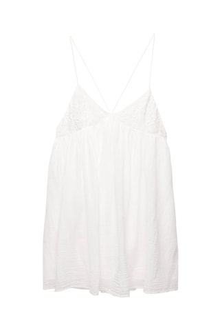 Robe trapèze - Blanc