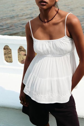 Top - Blanc