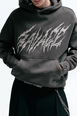 Sweat à capuche - Gris