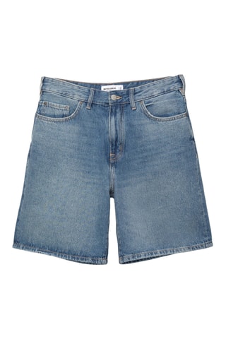 Bermuda en jean - Bleu marine