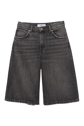 Bermuda en jean - Gris foncé