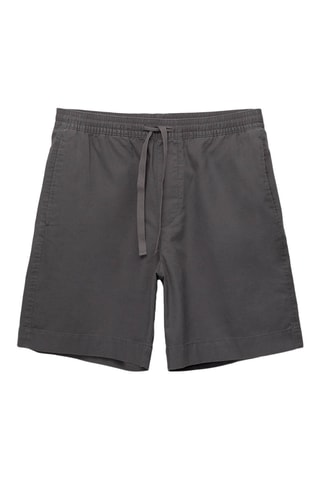 Bermuda en lin - Anthracite