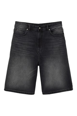 Bermuda en jean - Noir
