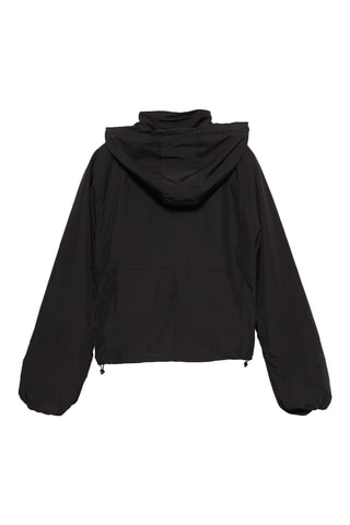 Coupe-vent à capuche - Noir