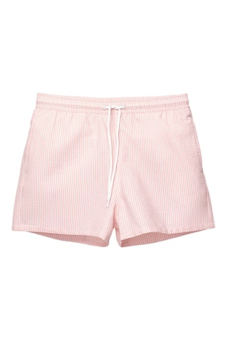 Short de bain - Rose poudré