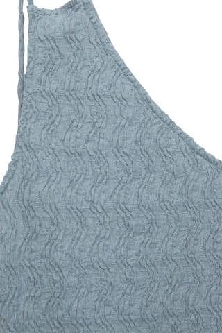 Top asymétrique - Bleu-gris